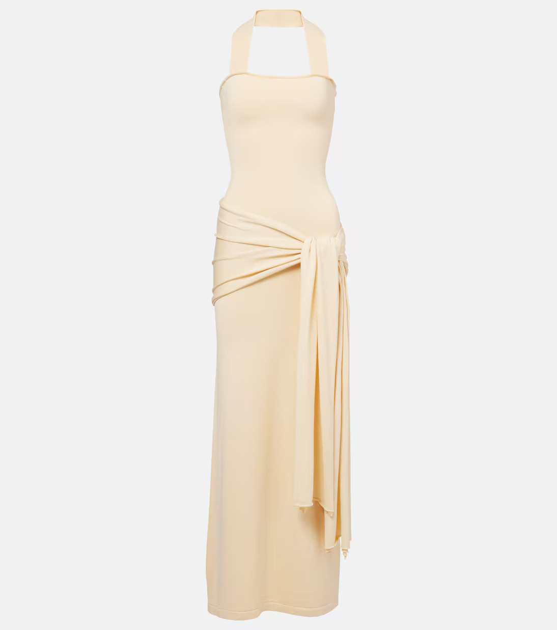 Knitted silk and cotton maxi dress | Mytheresa (DACH)