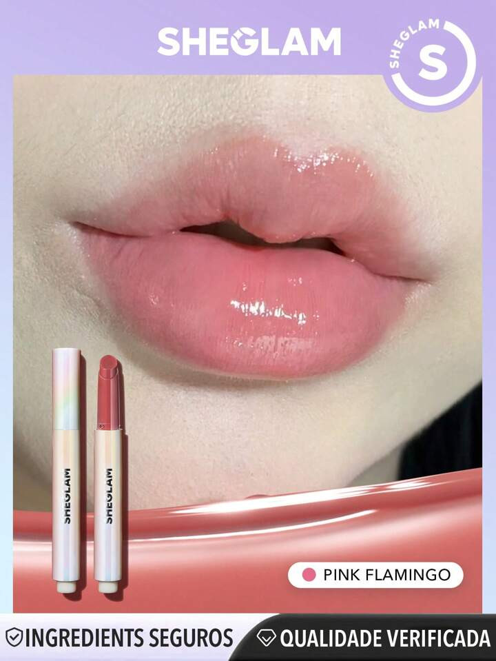 SHEGLAM Pout-Perfect Shine Lip Plumper-Pink Flamingo | SHEIN