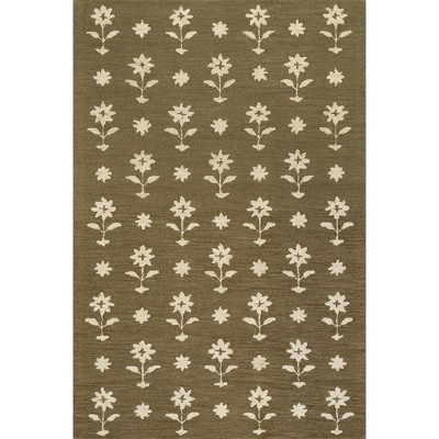 Nuloom Ella Wool Area Rug, 9' 6" x 13' 6", Taupe | Target