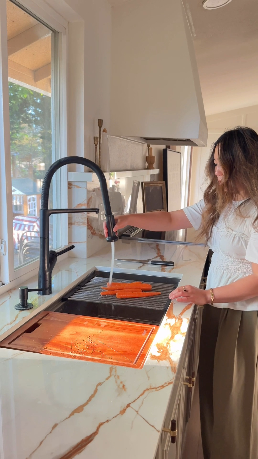 The finishing touch that pulled everything together ✨Our renovation finally feels complete thanks to our @ruvati bathroom sink and faucet, and my dream kitchen workstation sink. Clean lines, modern functionality, and just the right amount of statement—these pieces didn’t just fit the design, they elevated it. From everyday routines to hosting in the kitchen, we’re loving how seamlessly style meets function. Sometimes it’s the details that make the biggest difference 🖤

✨✨✨
-Ruvati 20 x 14 inch Semi-Recessed Drop-in Topmount Gunmetal Black Stainless Steel Rectangular Bathroom Sink 
-Ruvati Barolo Two Handle Widespread Art Deco Transitional Bathroom Faucet in Brushed Nickel
-Ruvati 36-inch Workstation Slope Bottom Offset Drain Undermount 16 Gauge Kitchen Sink 

#LTKdayinmylife #LTKMothersDay #LTKHome