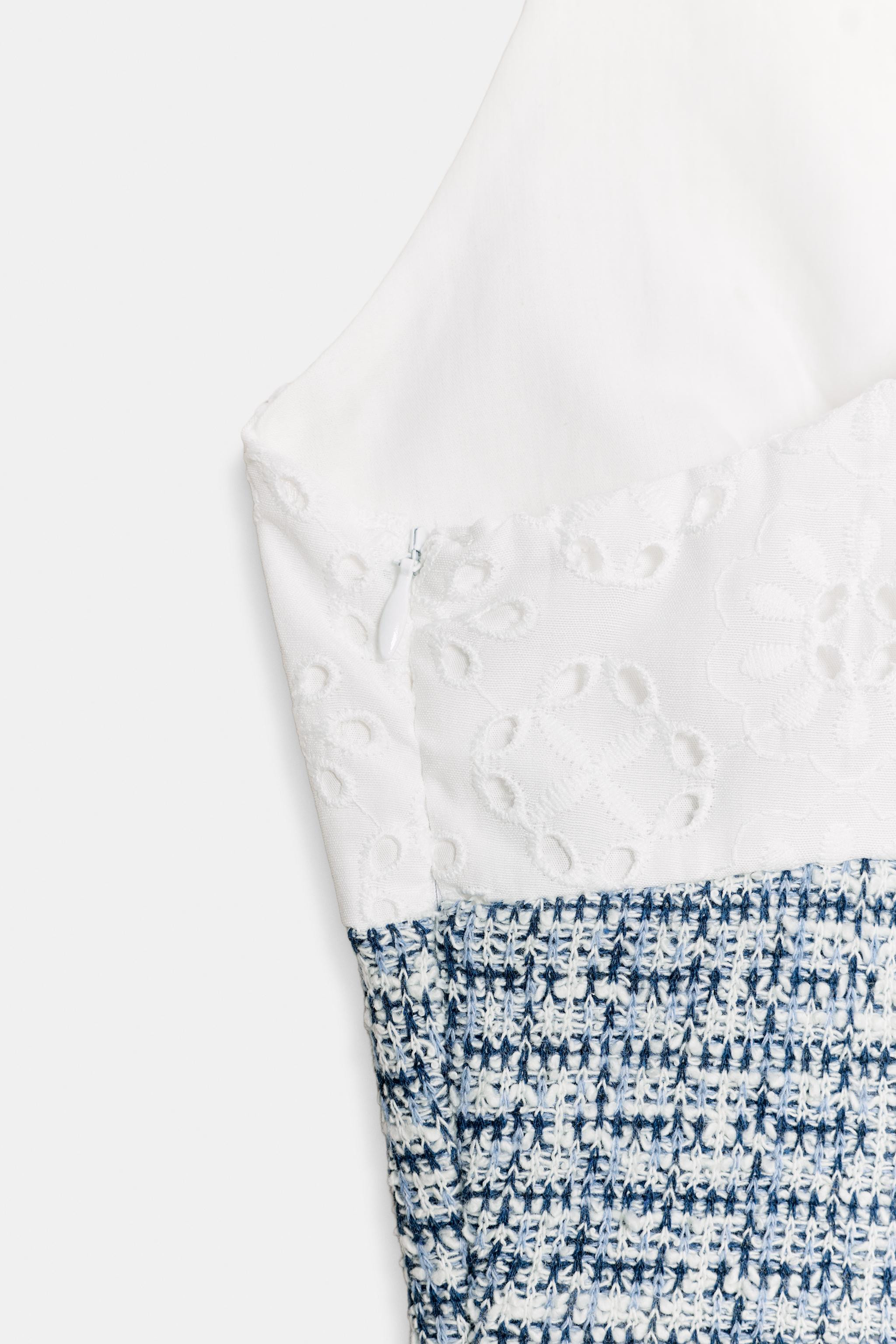 COMBINED MIDI DRESS | Zara UK