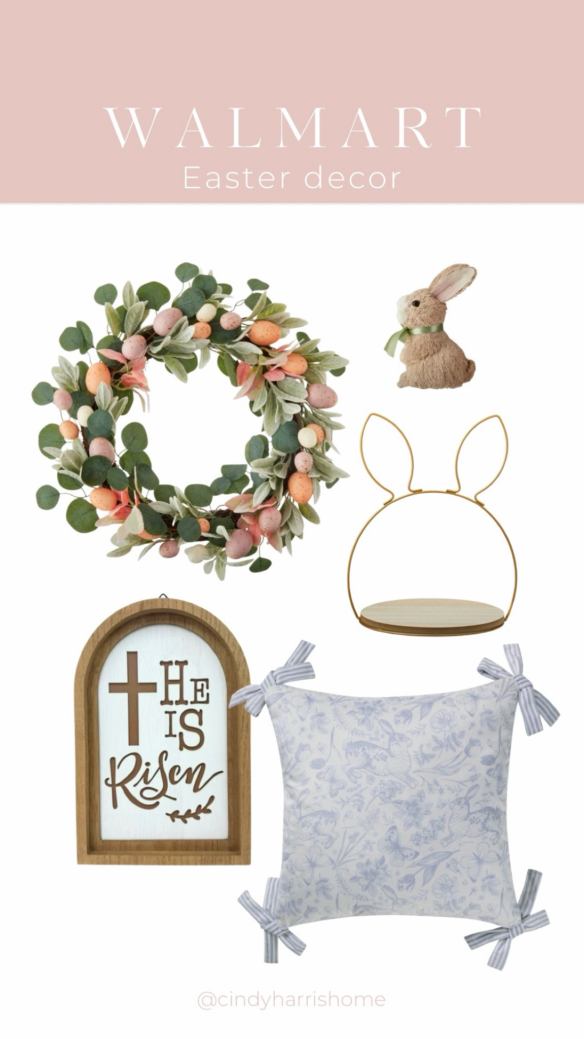 Cute little  Easter springtime pieces from Walmart! 

#LTKHome #LTKSeasonal
