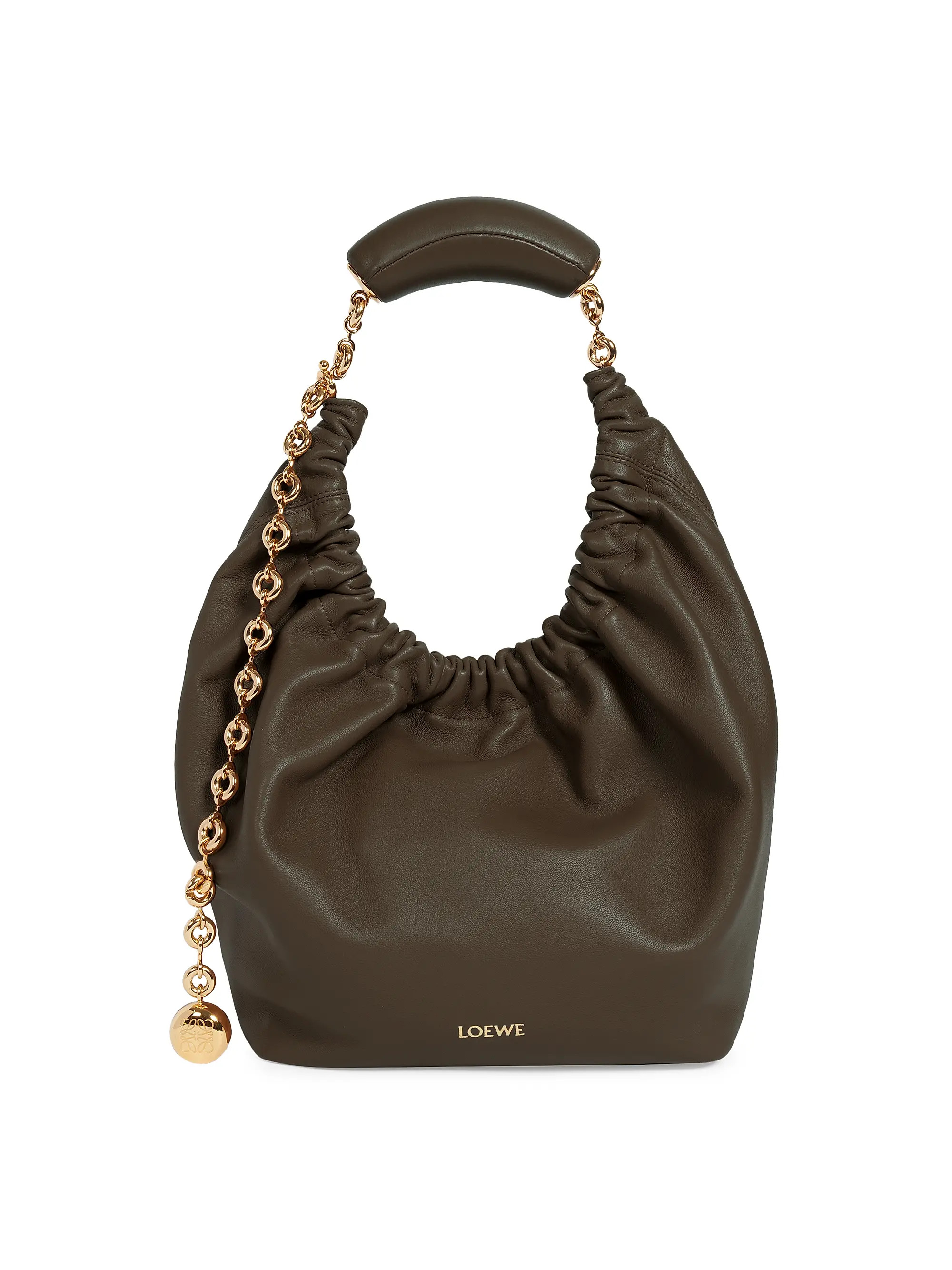 LOEWESqueeze Small Leather Bag | Saks Fifth Avenue