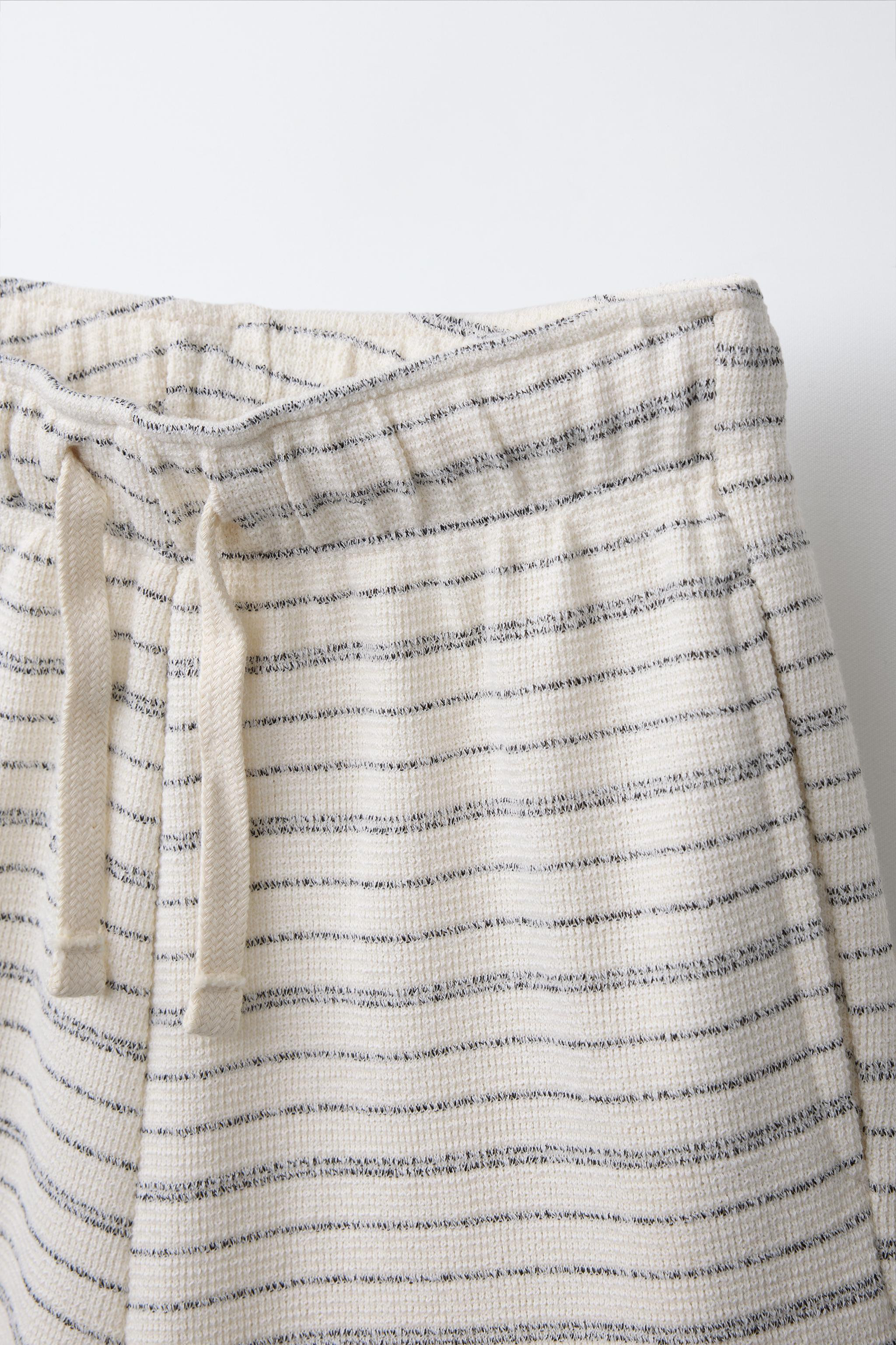 TEXTURED POLO AND SHORTS MATCHING SET | Zara US