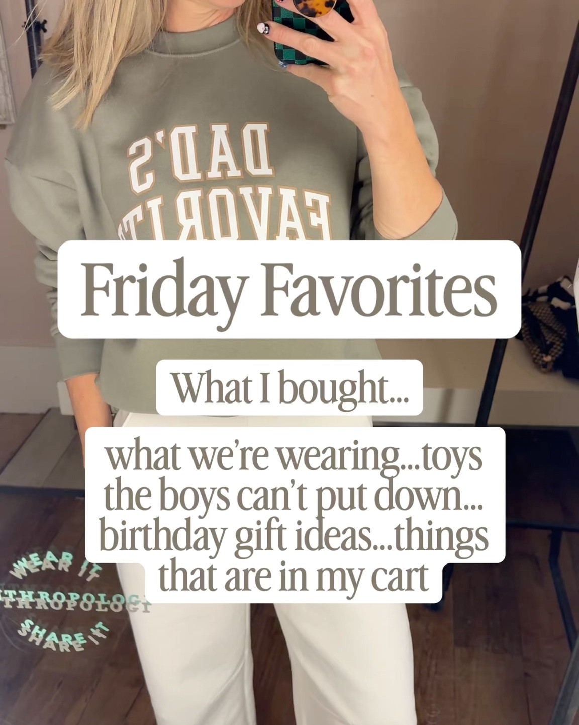 Here’s my Friday favorites…things were wearing, what we bought, delicious snacks, lounge outfits, family games and more.

#FridayFavorites #WinnerOutfits #BoysOutfits

#LTKSeasonal #LTKmomlife #LTKdayinmylife