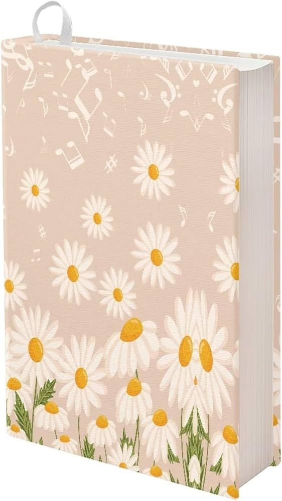 Daisy Books Sleeve Stretchable Book Covers for School Book Protector 9x11 Textbook Jackets Book S... | Amazon (US)