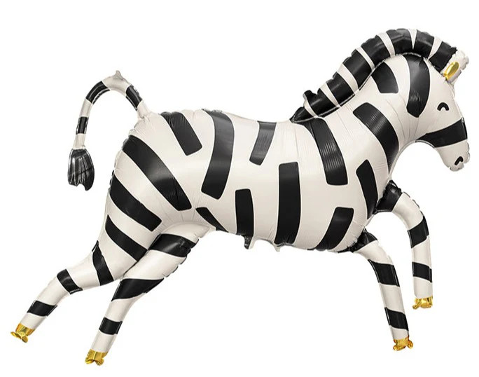 Zebra Foil Balloon | Get Gatherings