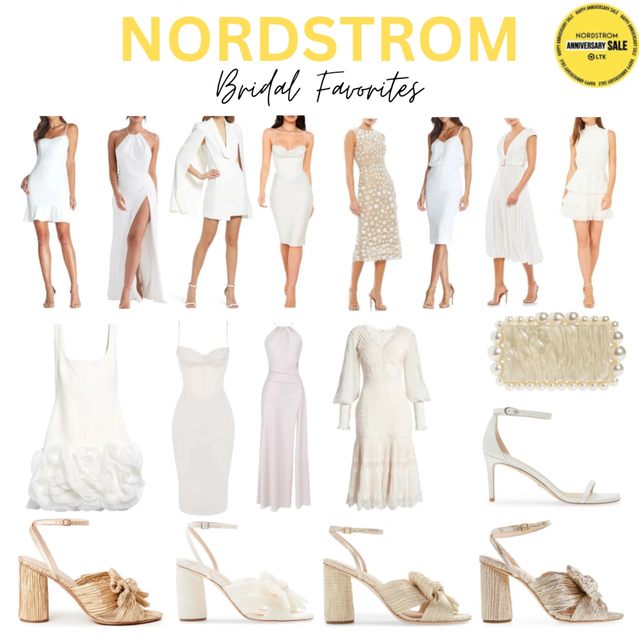  Favorite Nordstrom bridal pieces 🤍

white dress, bride, bridal looks, white midi dress, white mini dress, bridal shower, bachelorette party, rehearsal dinner dress, engagement, bridal shoes

#LTKsalealert #LTKxNSale #LTKwedding
