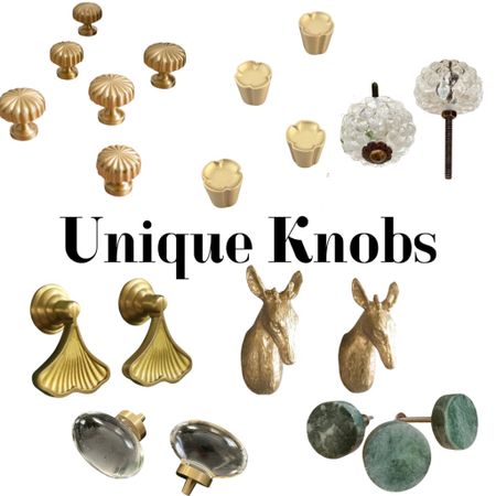  Looking for some knobs for your cabinets and drawers but want something different and unique? We got you! 



#LTKhome