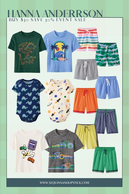 Baby & Toddler clothes are buy $30 get 30% off right now at Hanna Anderrson! Great spring and summer color options! 

#LTKkids #LTKbaby #LTKsalealert