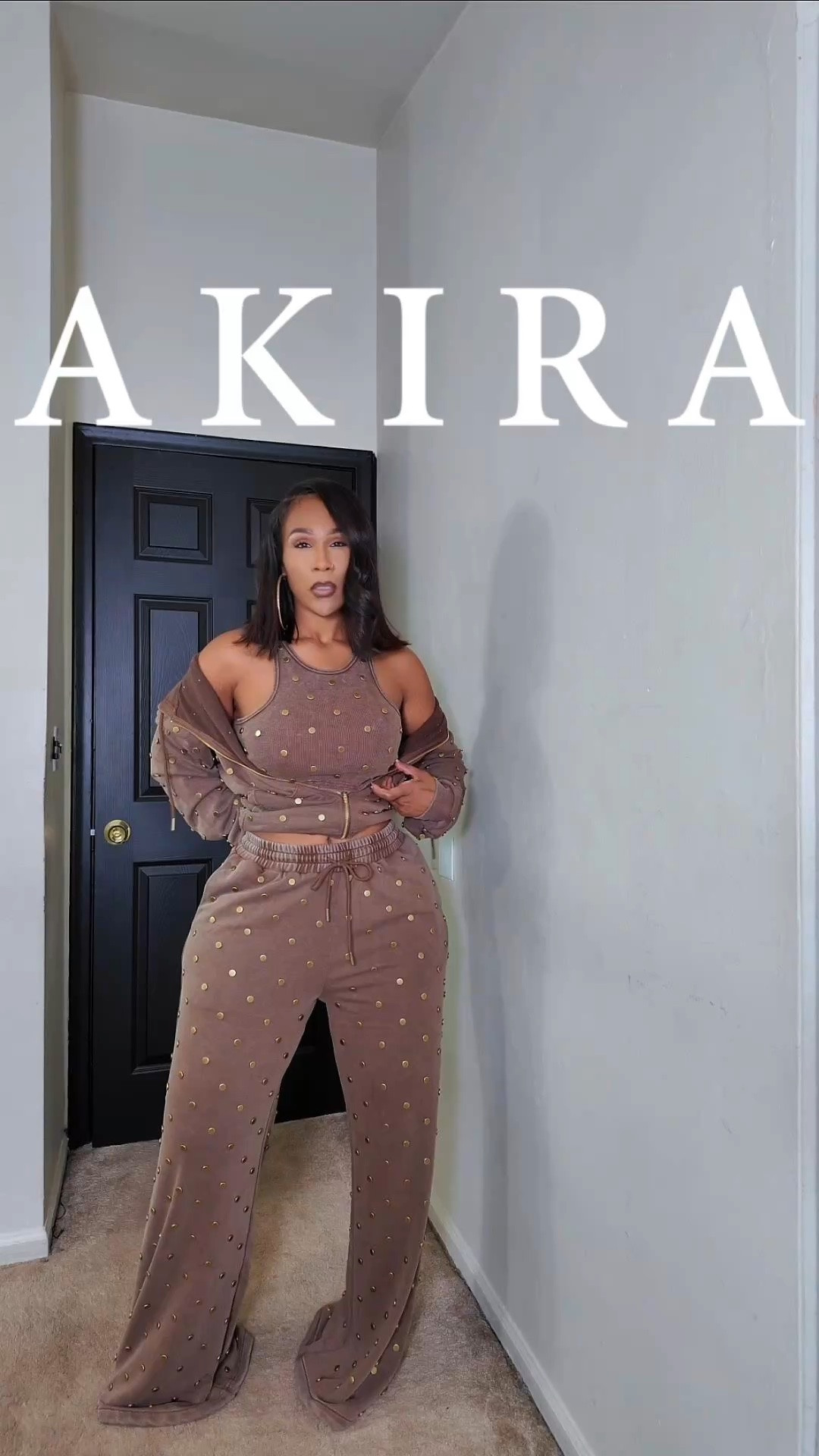 @Akira 🤎🤎🤎

I'm 5’7 185lbs 
Top: Medium Bottoms: Large

#LTKootd #LTKMidsize #LTKSaleAlert