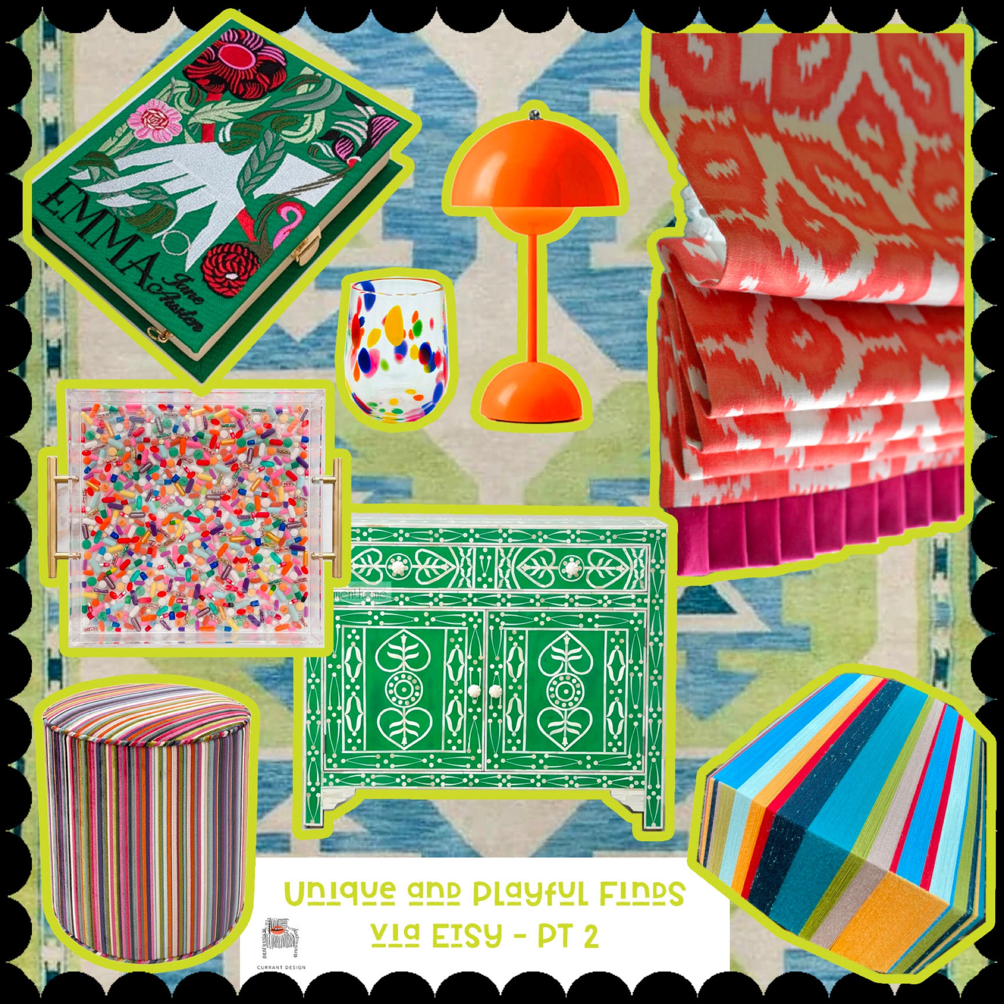 Let’s continue this boldly colorful trend. Bringing you a collection of bold and unique items for you and home part 2 from none other than Etsy!! #StayColorful #StayCurrant

#LTKFind