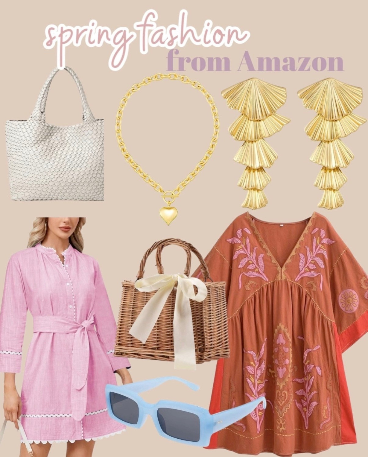 Spring fashion outfit from Amazon 

Amazon outfit idea, Amazon finds, Amazon fashion, Spring outfit from amazon, Travel outfit 
Errands outfit
Casual style, running, gym, errands outift, airport outfit, athletic wear, lounge wear, sneakers, gen x outfit, flowy shorts, white sneakers biker shorts, resort wear, jeans, sandals, gold earrings, ootd, outfit inspo, outfit ideas

#LTKFestival #LTKWorkwear #LTKTravel