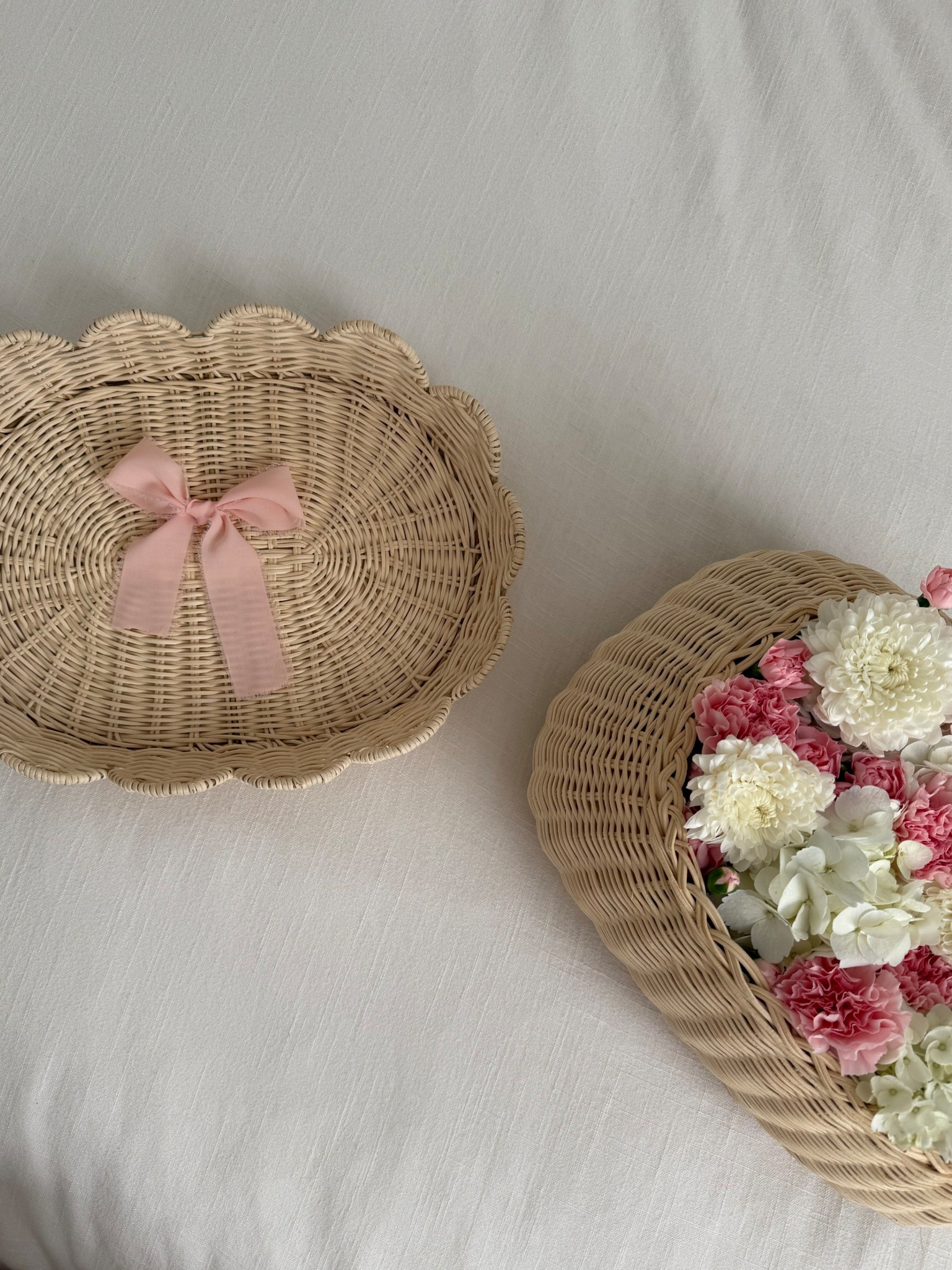 cute small scalloped bebe bask 
perfect for decor, storage baskets, gender reveal inspo, etc.
#gender #genderreveal #topsecret #boyorgirl #baby #babyontheway #sistersbaby #baby #babygirl #secret #secretgenderreveal #genderreveal #girl #mama #dad #firsttimemom #firsttimeparents #moments #momtobe #dress #family #insta #instapic #instagram #babycomingsoon #bby #slavic #slavicgirl #babybump #pregnant #pregnancy #Love #mylittleone #littlelove #mini #cute #pink #itsagirl #babybump #belly #mididress #whitedress #maxidress #genderrevealinspo #genderrevealideas #pinterest #babytok #partyideas #pregnant #pregnancy #inspo #ideas #cantwaittomeetyou #slavic #cali #916 #slaviccouple #couple #pregnant #pregnancy #maxidress #offshoulderdress #beautiful #beauty #ukrainian #ukrainiangirl #tiktok #t3 #hair #hairtok #cute #cuteinspo #inspo #babyinspo #genderrevealinspo #ribbon

#LTKBump #LTKBaby #LTKOver40