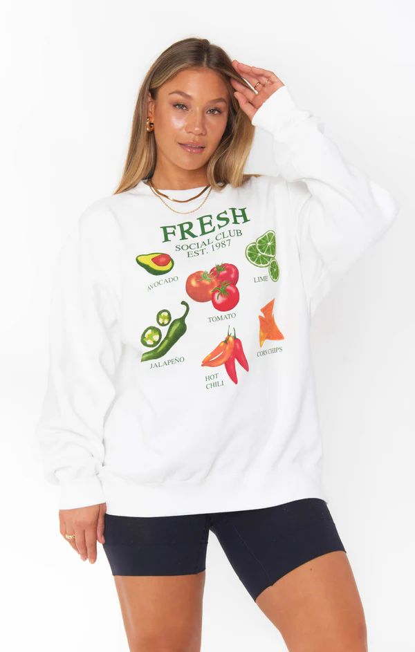 Stanley Sweatshirt ~ Fresh Graphic | Show Me Your Mumu