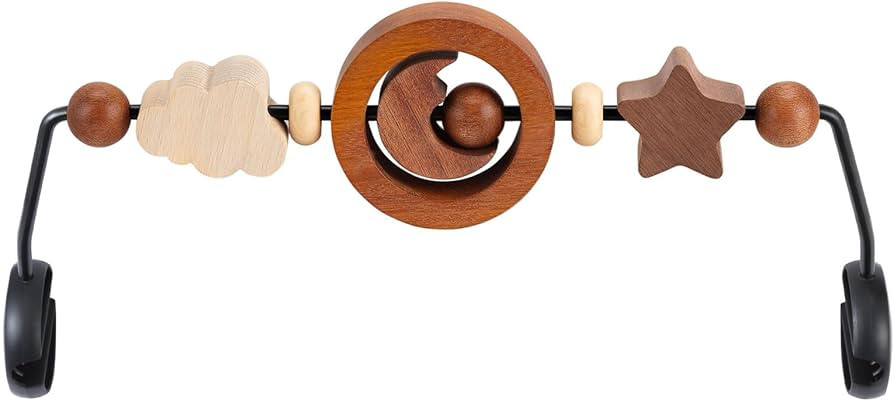 Toy Bar Compatible with Baby Bjorn Bouncer Toy Bar for Baby Bouncer, Durable Wooden Baby Bouncer ... | Amazon (US)
