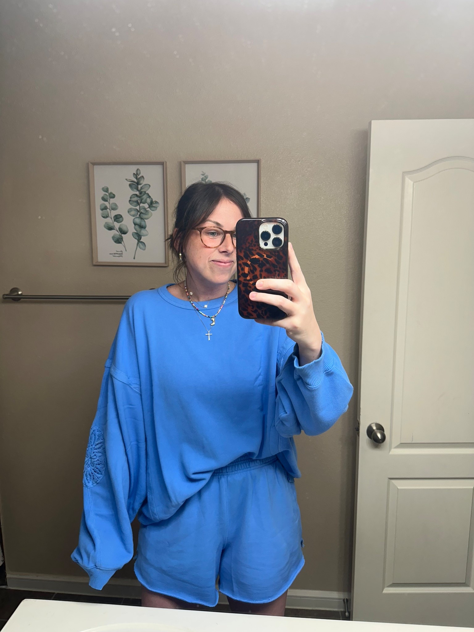 Current sale on this matching lounge set - get the whole look for under $50! Runs oversized - I’m in a L top and M bottom! 

#LTKFindsUnder50 #LTKSummerEdit #LTKSaleAlert