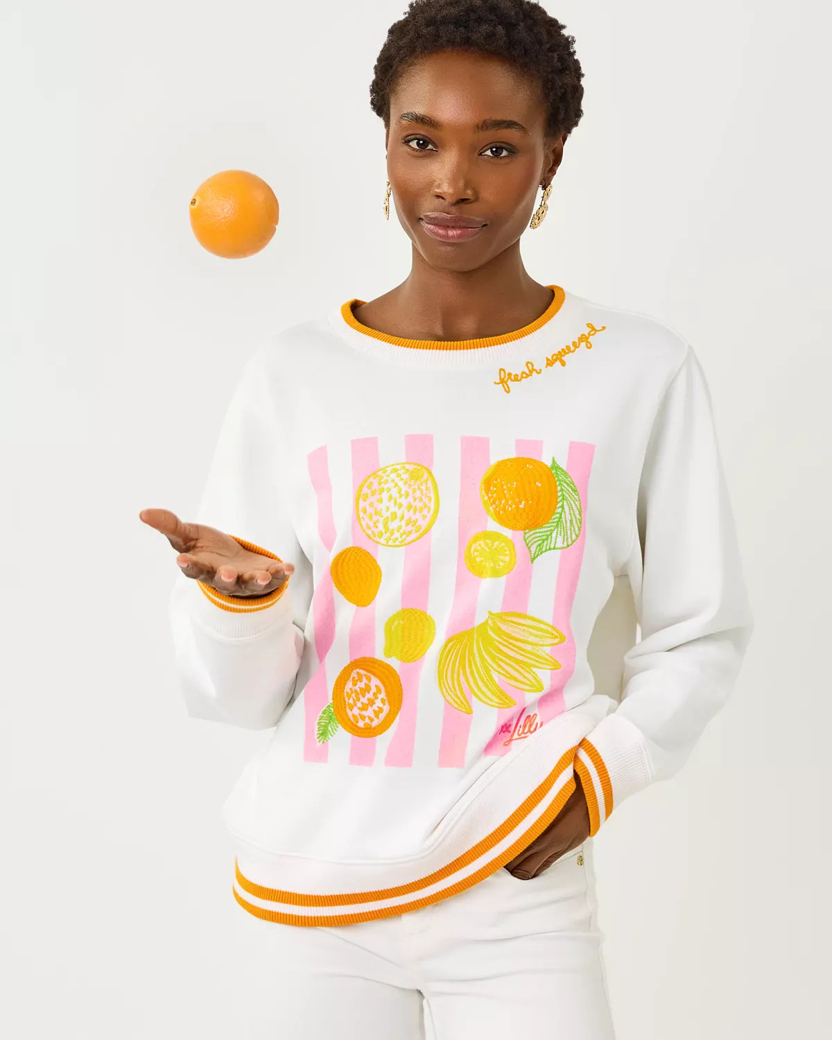 Ballad Cotton Sweatshirt | Lilly Pulitzer
