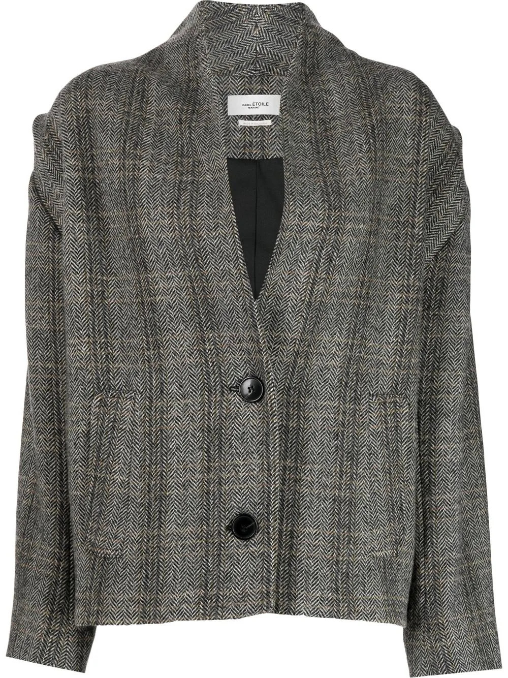 Isabel Marant Étoile Drogo Wool Jacket - Farfetch | Farfetch Global