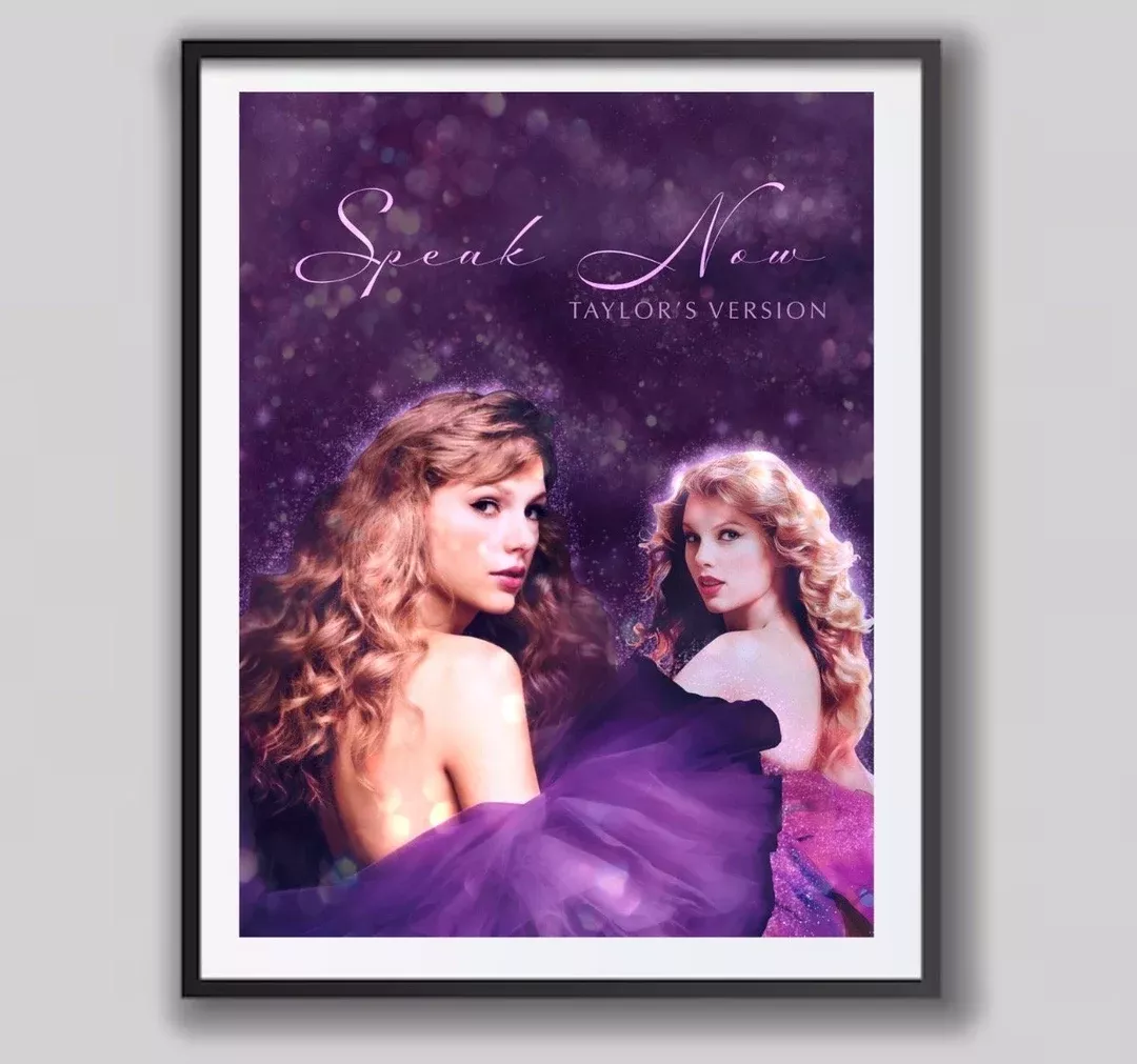 Poster Taylor Swift Speak Now Taylor's Version – Templeton Store