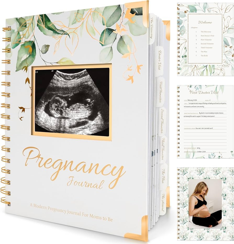 Pregnancy Journal Memory Book - 90 Pages Hardcover Pregnancy Book, Pregnancy Planner, Pregnancy J... | Amazon (US)