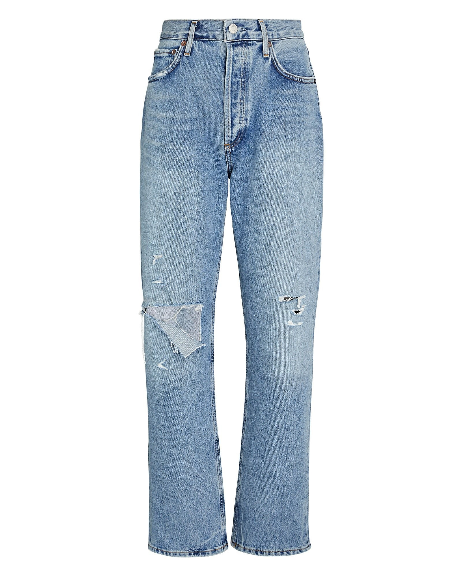 Fitted 90s Straight-Leg Jeans | INTERMIX
