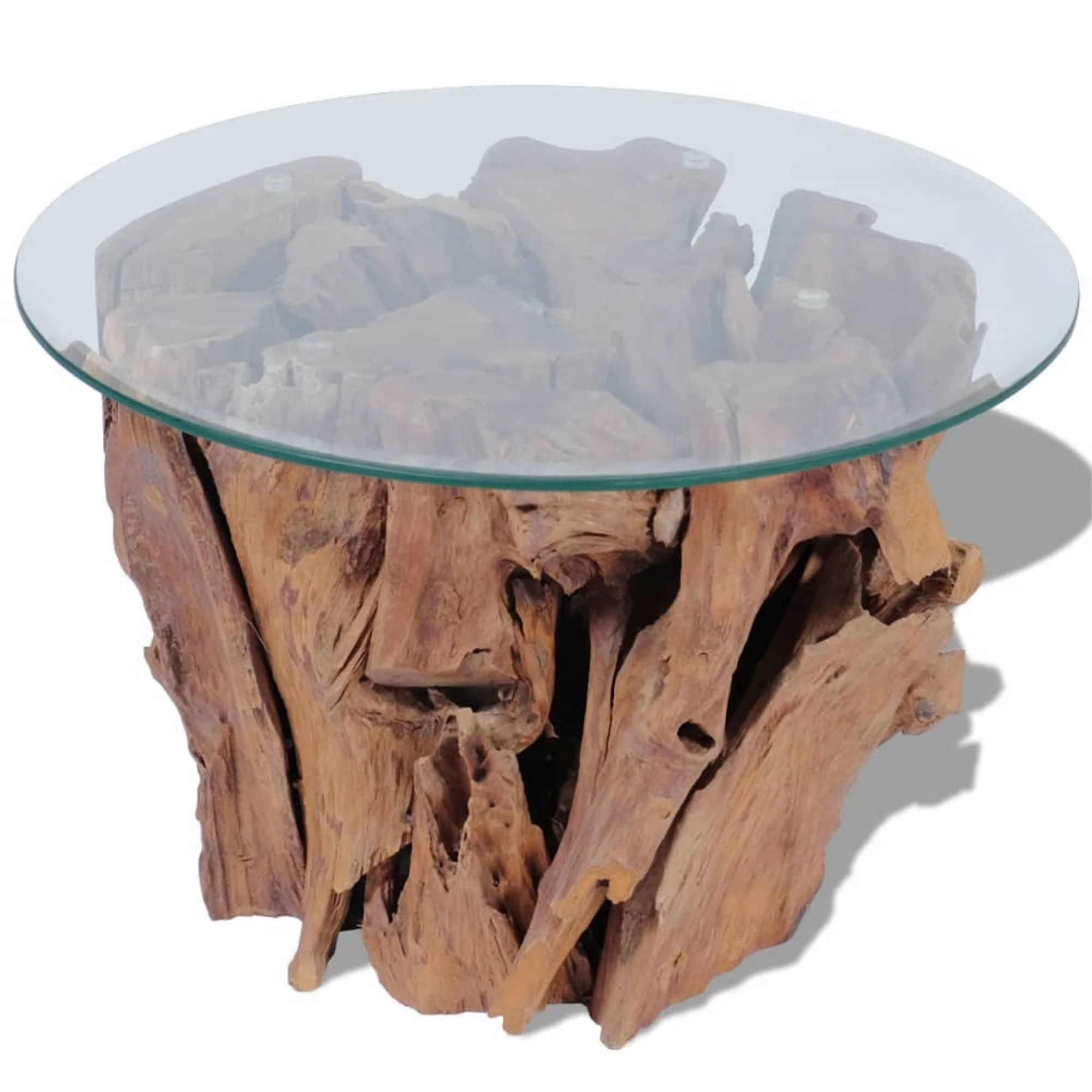 vidaXL Coffee Table Solid Teak 23.6" | Walmart (US)