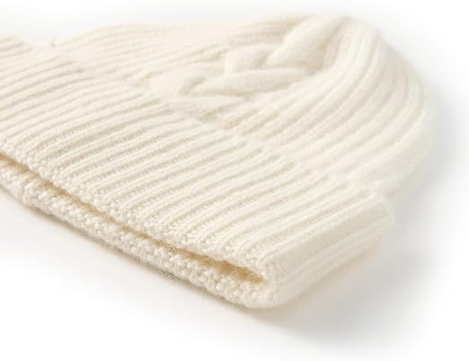 Villand Women's 3 Piece 100% Pure Cashmere Scarf Hat & Gloves Set, Cable Knitted Winter Set with ... | Amazon (US)