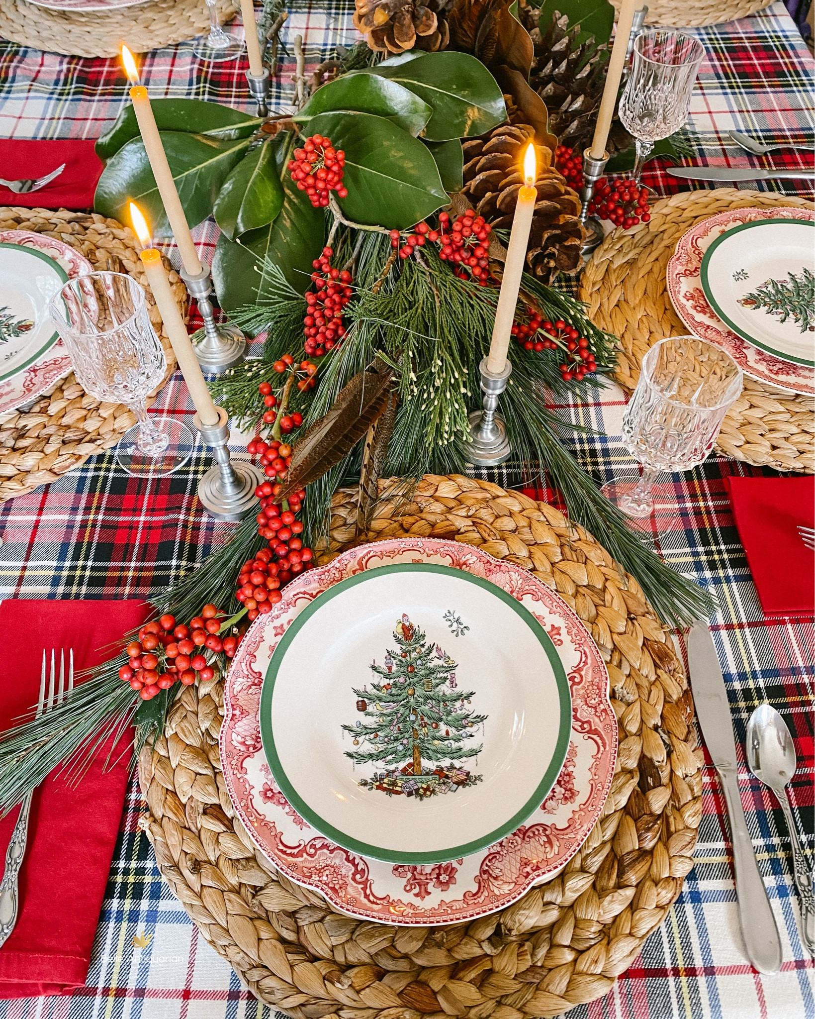 Christmas table setting. 

#LTKSaleAlert #LTKHoliday #LTKHome
