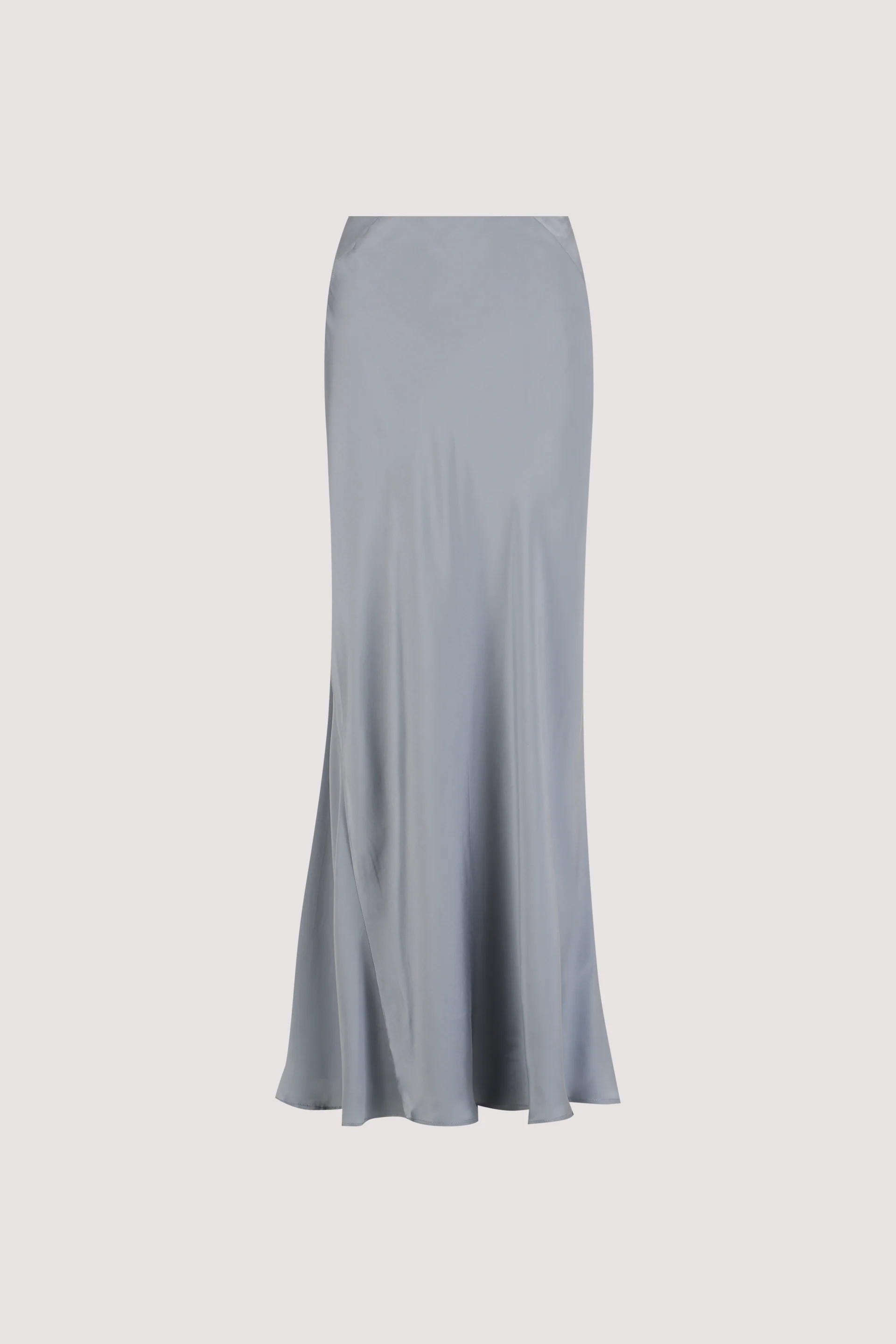 COLETTE DUSTY BLUE SILK SKIRT | DISSH