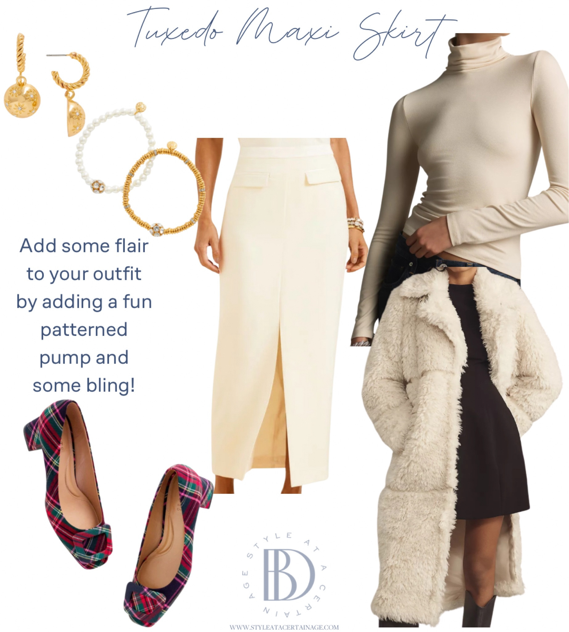 Monochromatic White Holiday Outfit ❤️✨

#LTKStyleTip #LTKOver40 #LTKSeasonal