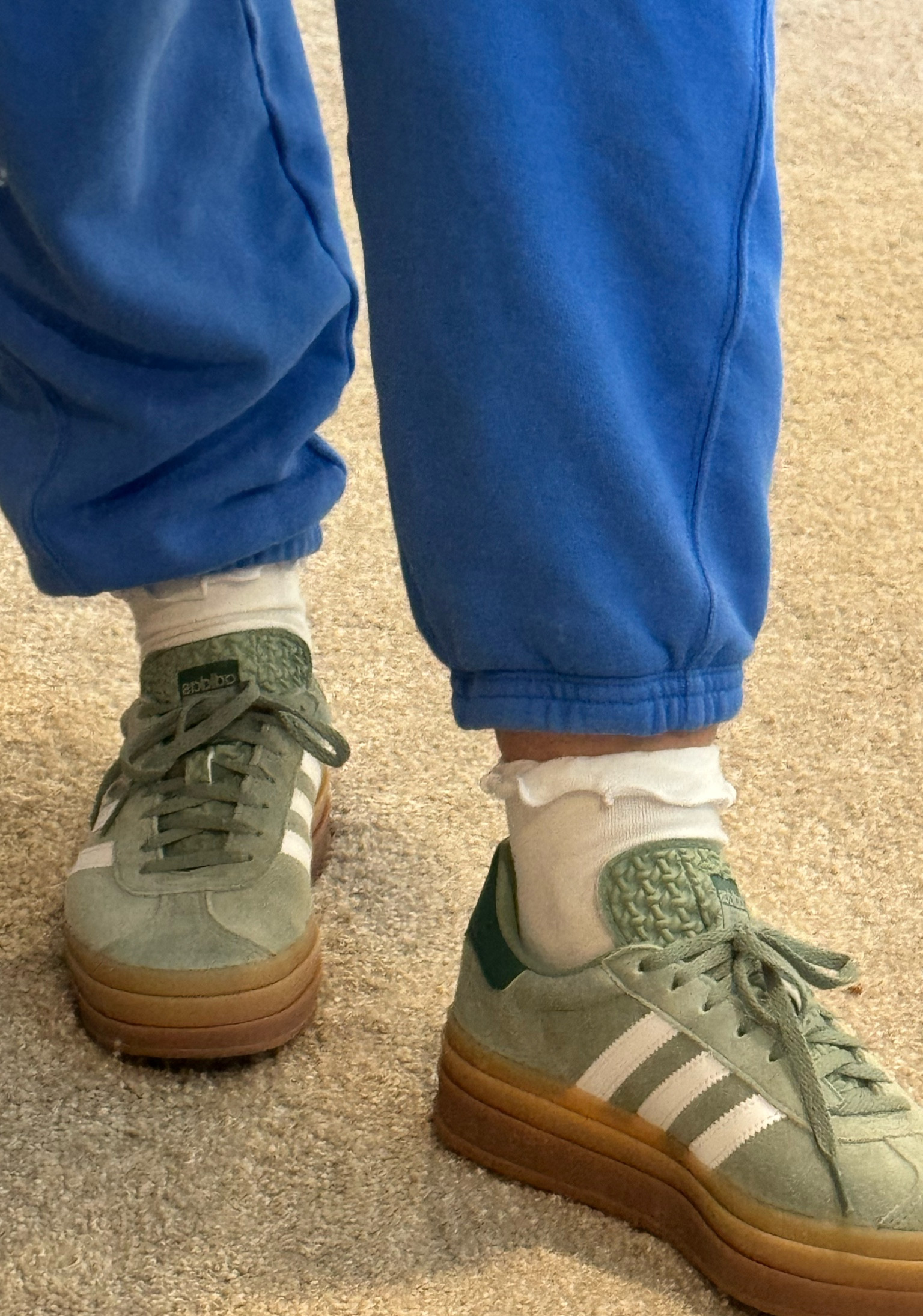 adidas gazelle silver green womens adidas Gazelle Bold Silver Green Gum