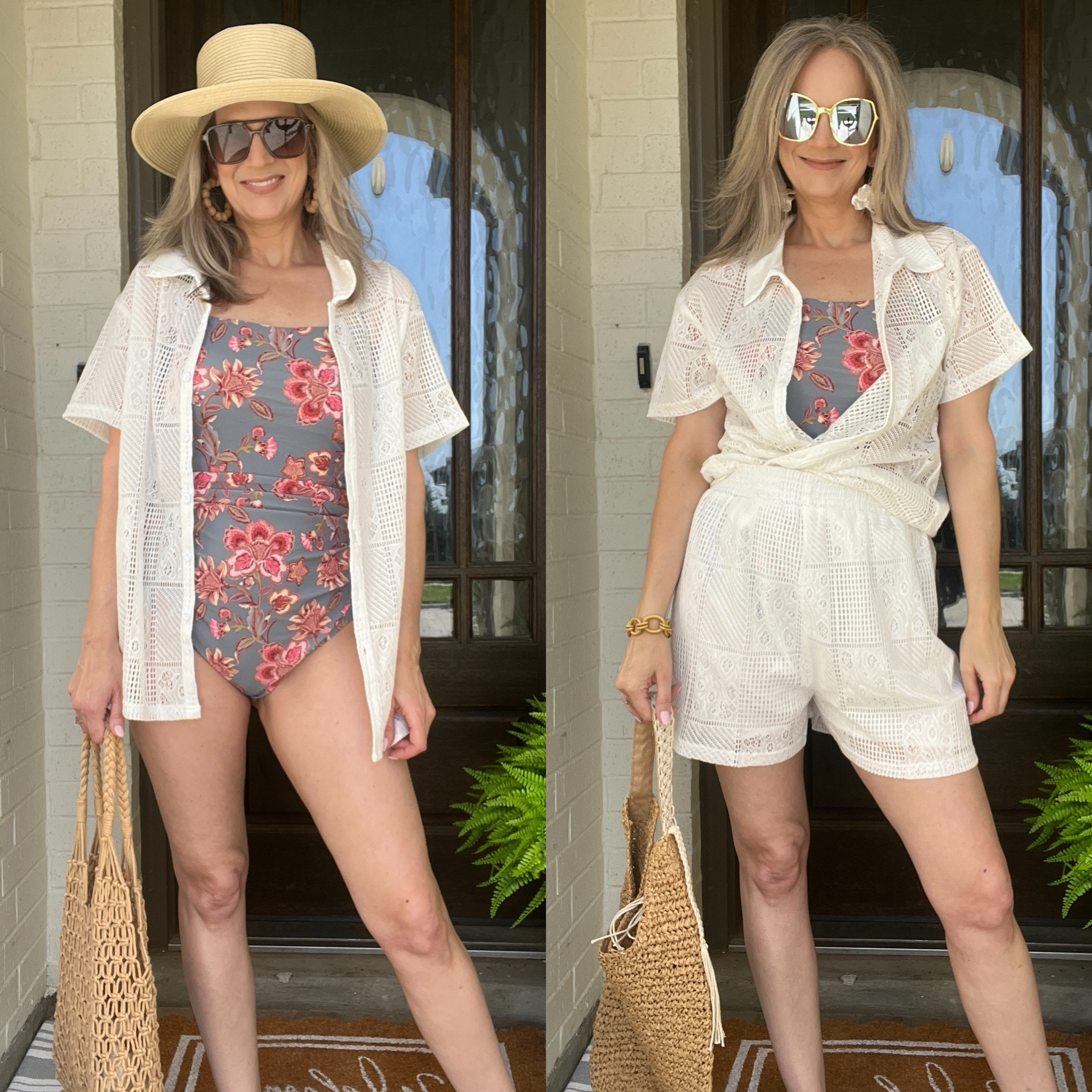 Cupshe pool to party inspo

One piece, tummy coverage, cover up, crochet set, straws hat, sunglasses, hat

Over 40 fashion/ affordable style / elevated chic / effortless style / midlife fashion / summer style / casual chic / style over 50/ 


#LTKSwim #LTKOver40 #LTKFindsUnder50