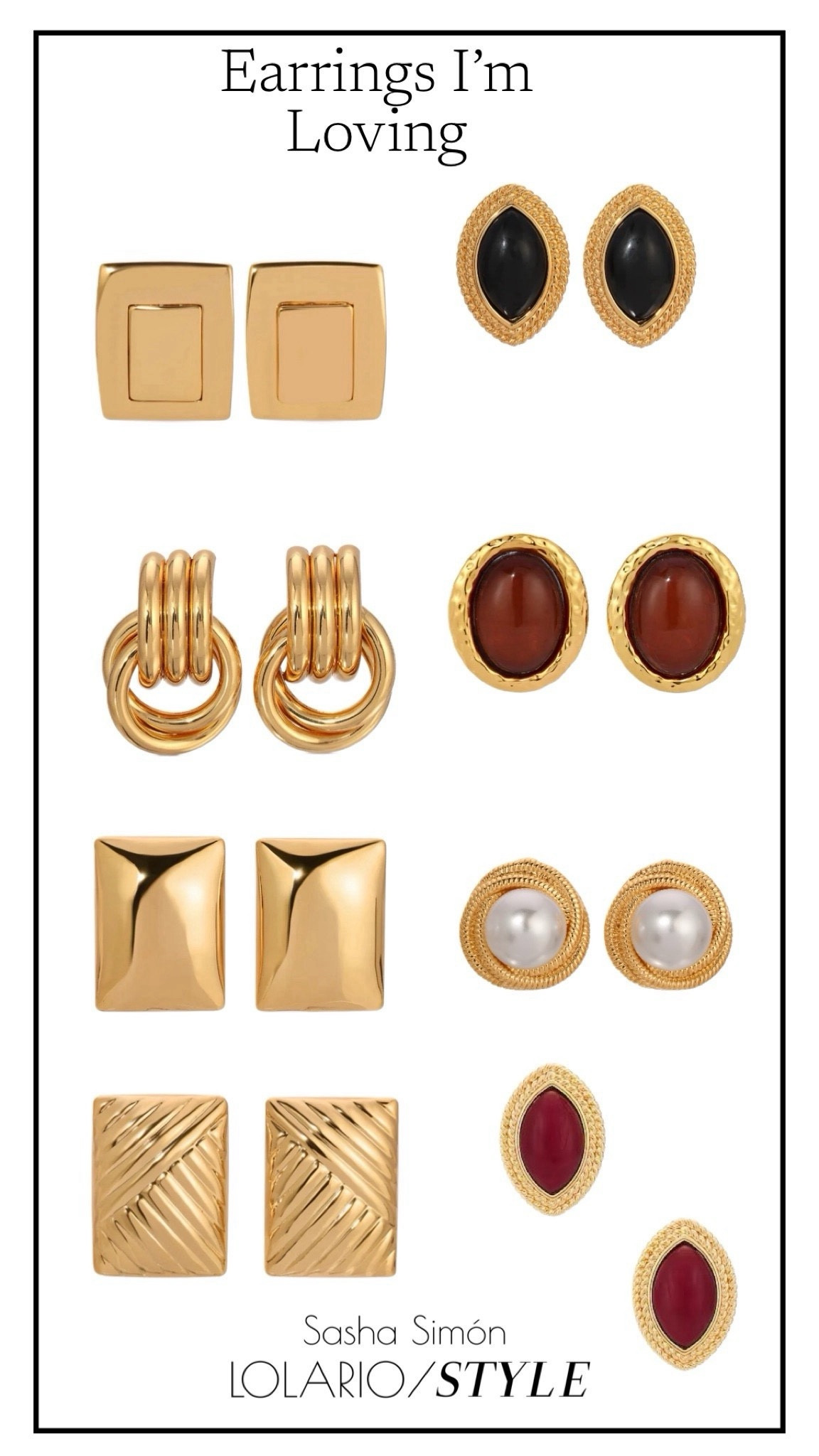 My earring collection 🤎

#LTKStyleTip #LTKParties #LTKWorkwear