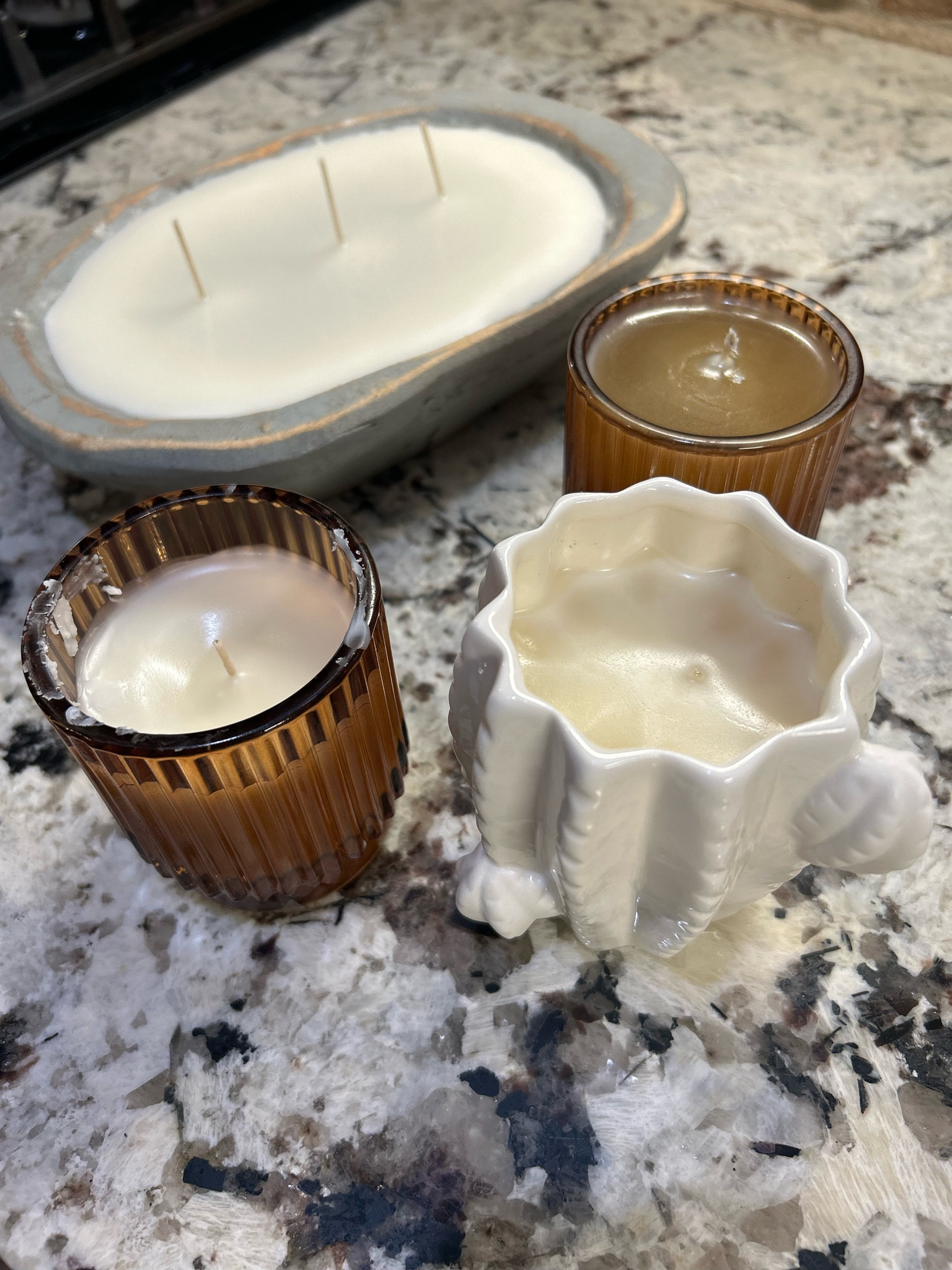 Starter kit for making your own all natural candles!! 
I use 100% essential oils to get a wonderful aroma for each of my candles. 
Linked here: 
Soy wax
Wicks
Amber holders
Hot plate
Melter pot
And more! 

#LTKSaleAlert #LTKHome