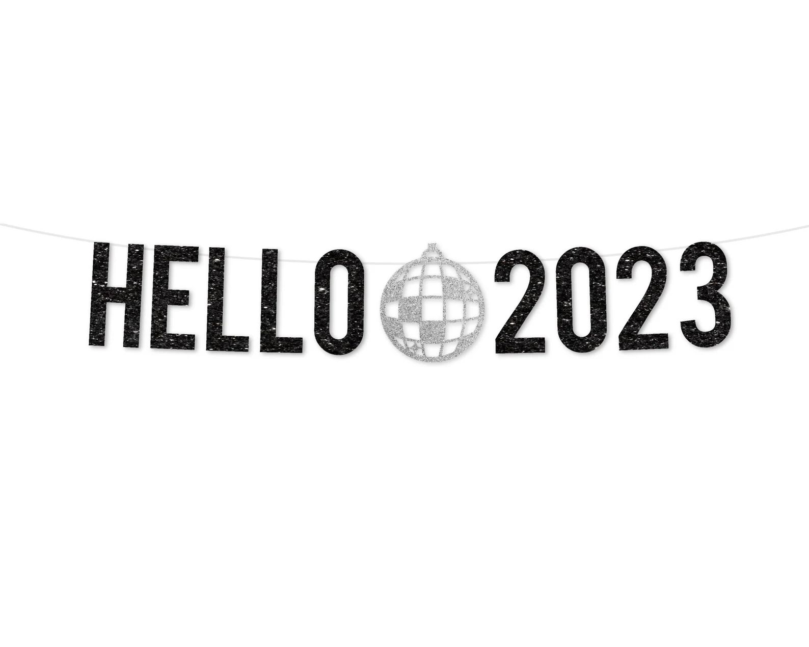 Hello 2023 Banner | New Years Eve Decoration | Happy New Year Banner | New Years Eve Party 2023 |... | Etsy (US)