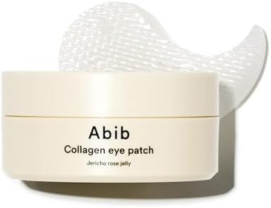 Abib Collagen Eye Patch Jericho Rose Jelly 60 Patches, Korean Under Eye Patches for Puffy Eyes an... | Amazon (US)