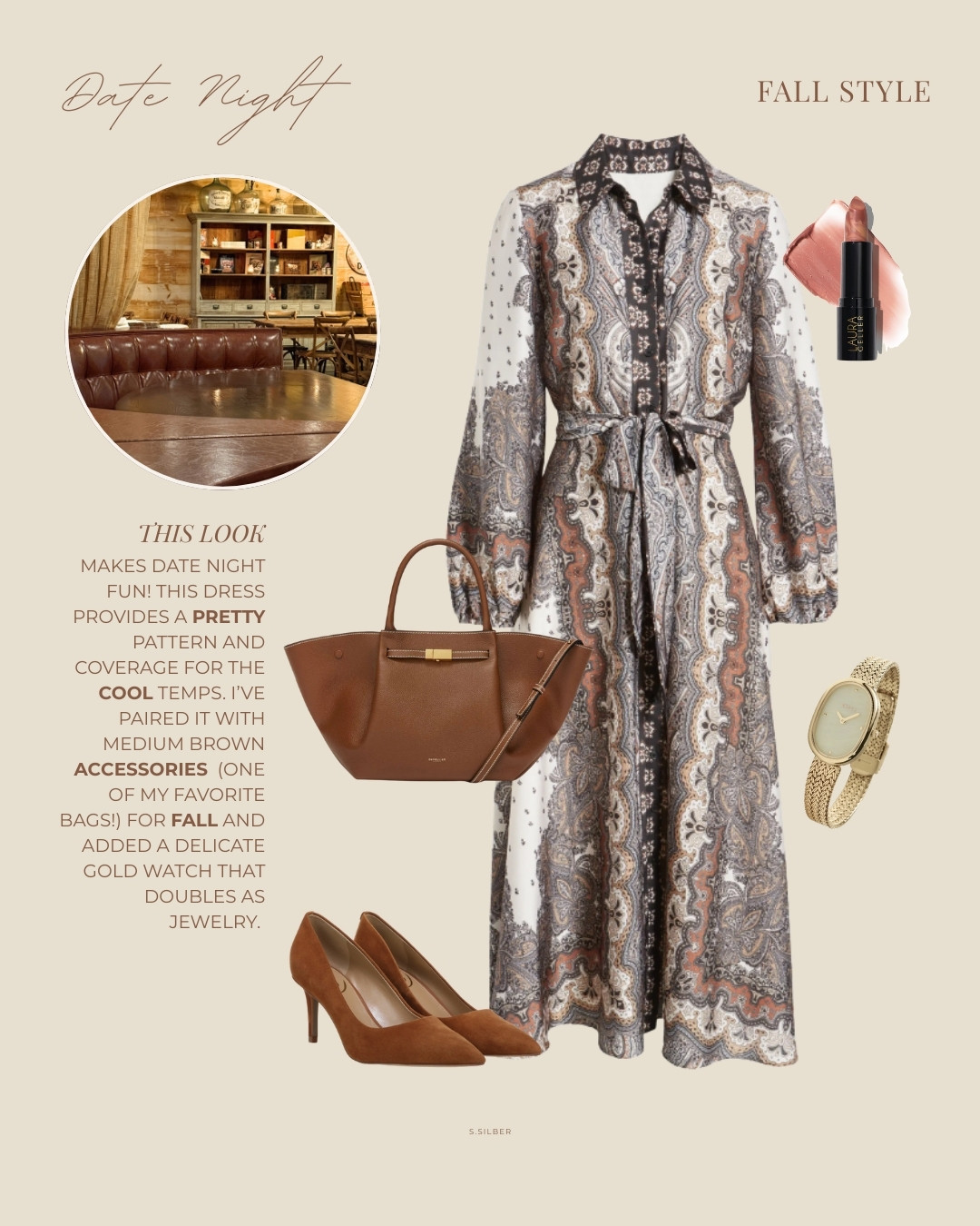 Fall date night – dressing up with the cooler temps

outfit idea, what to wear, fall purse, elevated style, fall colors, Nordstrom, DeMellier, Sephora, autumn 

 #LTKSeasonal #LTKFindsUnder100 #LTKStyleTip