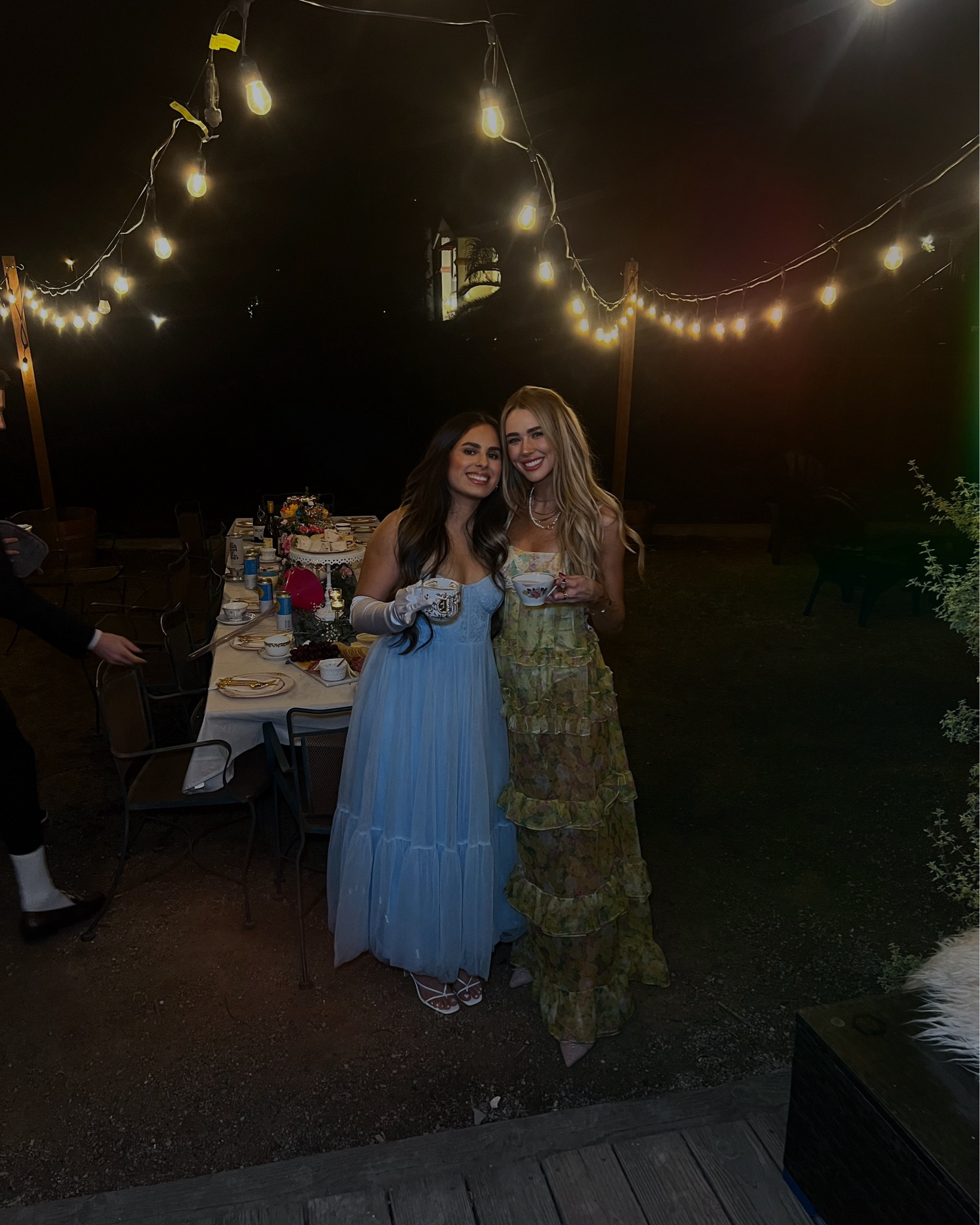 bridgerton themed birthday party for my sister 🫖💖 
dresses are out of stock but linked similar 💖

#LTKParties #LTKHoliday #LTKStyleTip