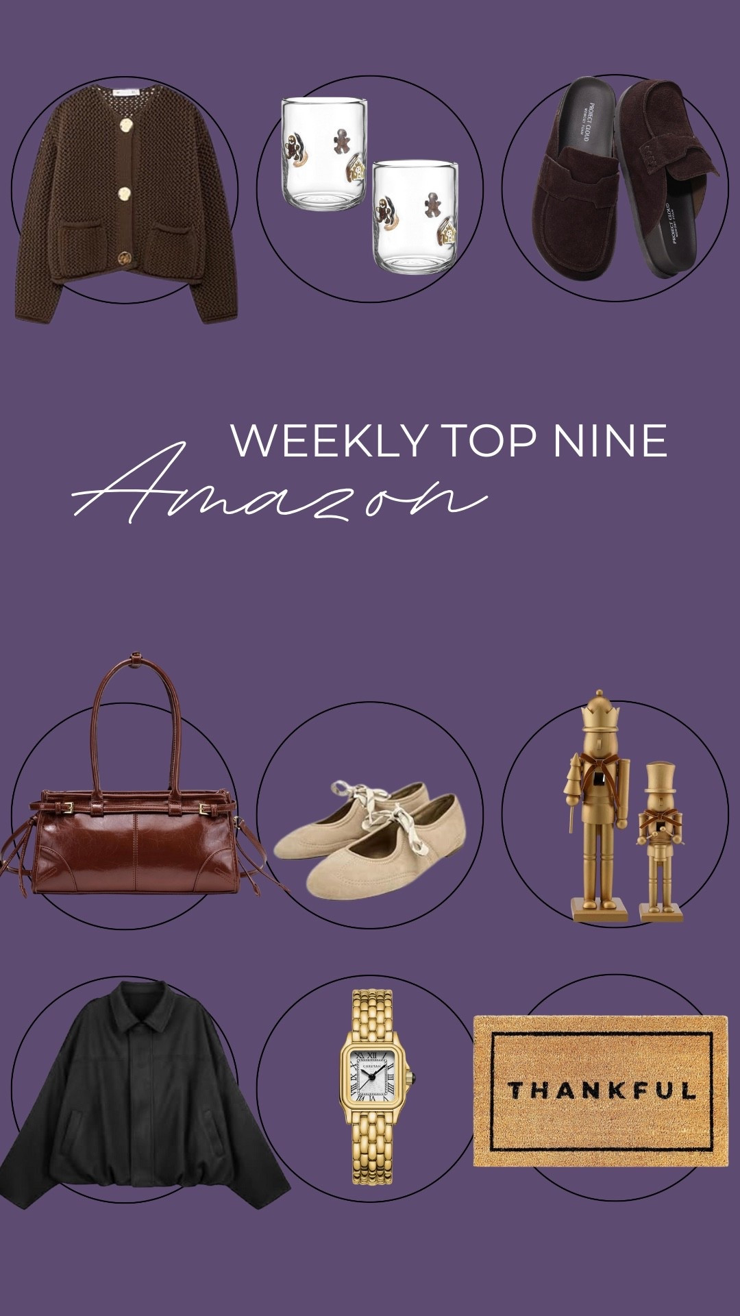 Amazon Weekly Top Nine! Fall Fashion and Holiday Home Finds.

#LTKHome #LTKStyleTip #LTKFindsUnder50