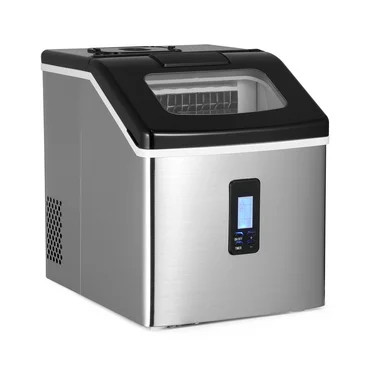 AGLUCKY Countertop Ice Maker, Makes 26 lbs of Ice in 24 Hours - Walmart.com | Walmart (US)
