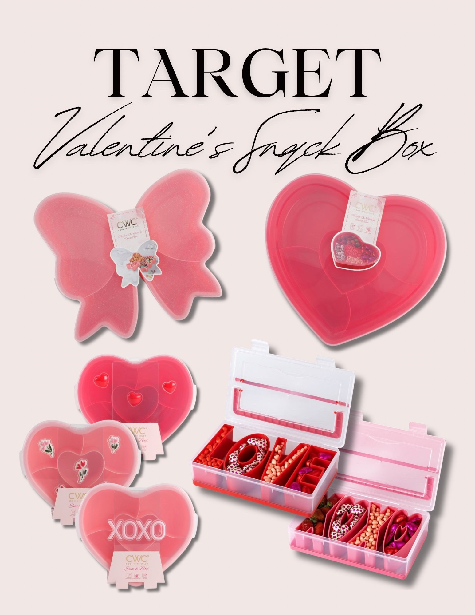 Valentines Snack Boxes ❤️ Perfect to fill with chocolate or small gifts for a sweet valentine treat! 💕

#LTKSeasonal