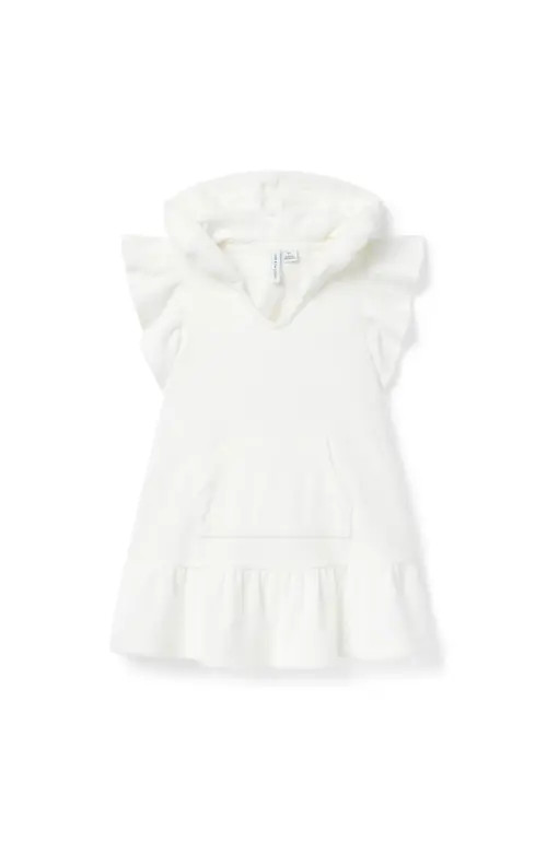 Janie and Jack Hooded Terry Swim Cover-Up in White at Nordstrom, Size 12 | Nordstrom