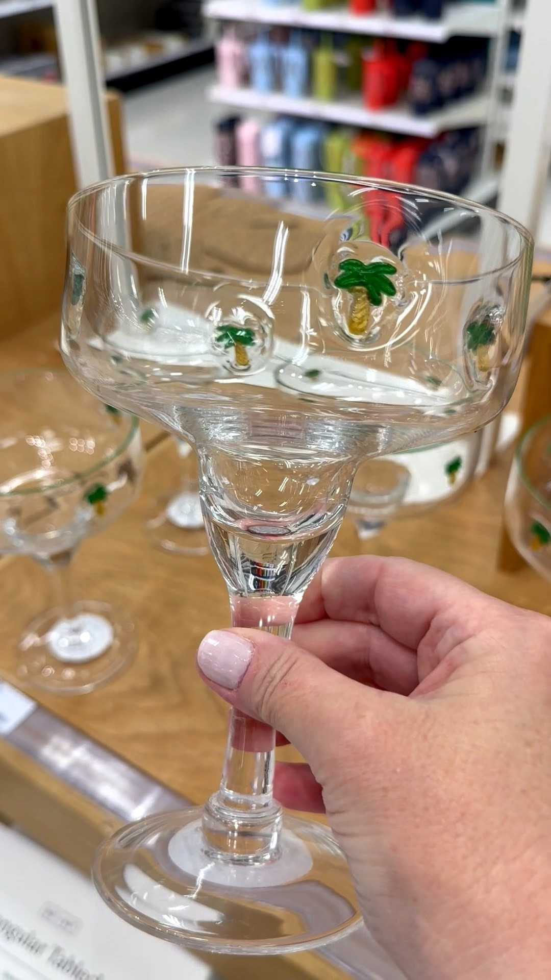 This glass is begging for a frozen pina colada. 🥥 Hello summer get-togethers!

#iconglass #margaritaglass #palmtreeiconglass #summerhappyhour #palmtree #summerbbqessentials #target #cocktailsathome #wetbar

#LTKSeasonal #LTKHome