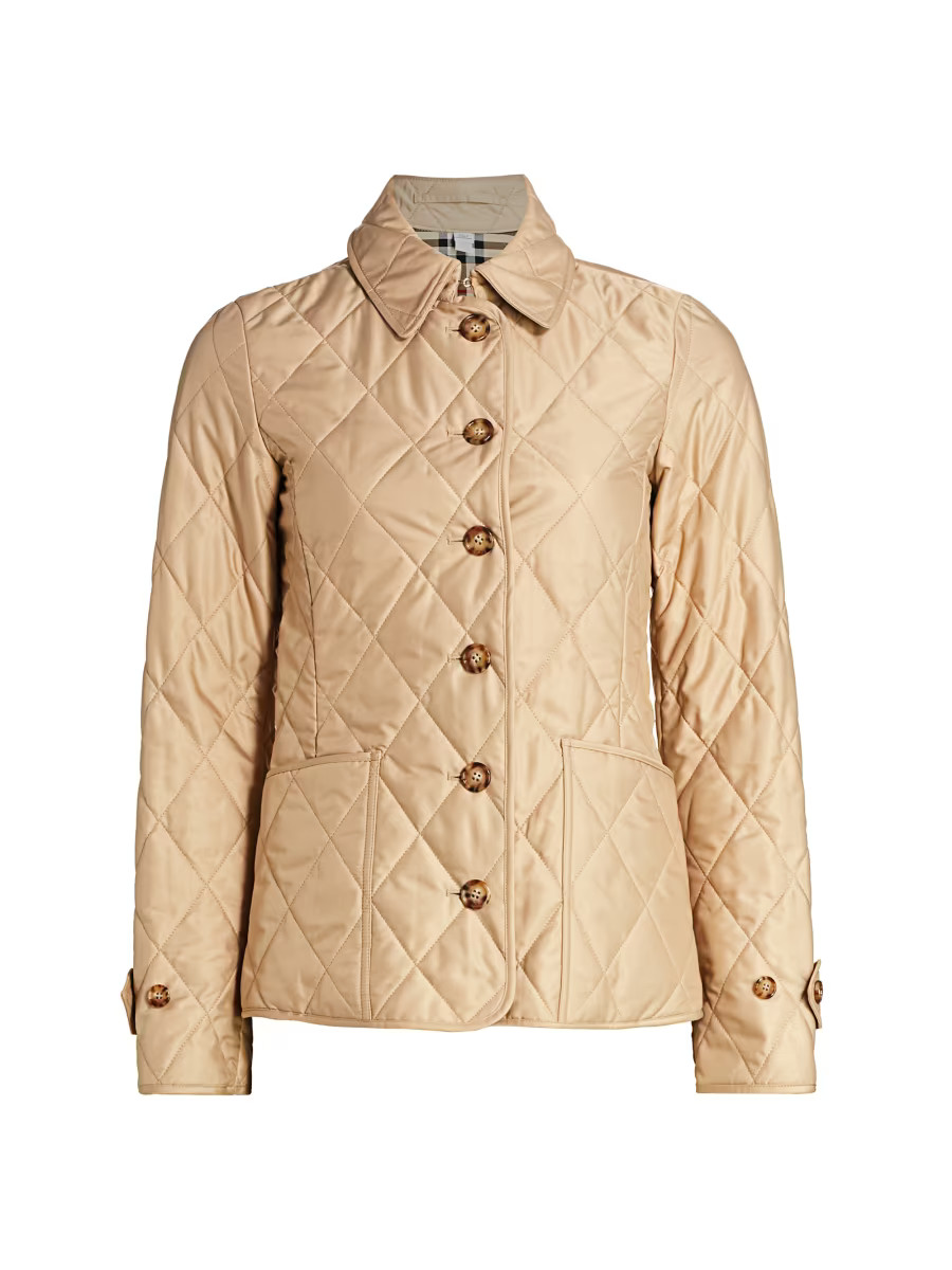 Fernleigh Quilted Logo Coat | Saks Fifth Avenue