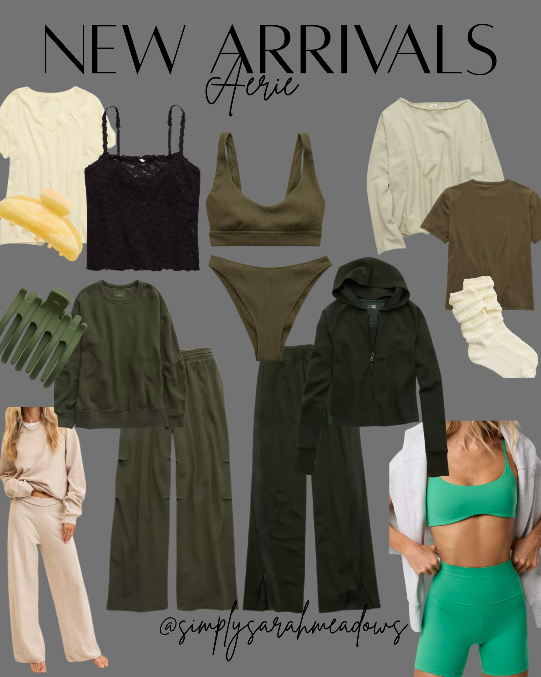 Loving these new arrivals are Aerie. Can't go wrong with loungewear.  

 #LTKmomlife #LTKOver40 #LTKSaleAlert