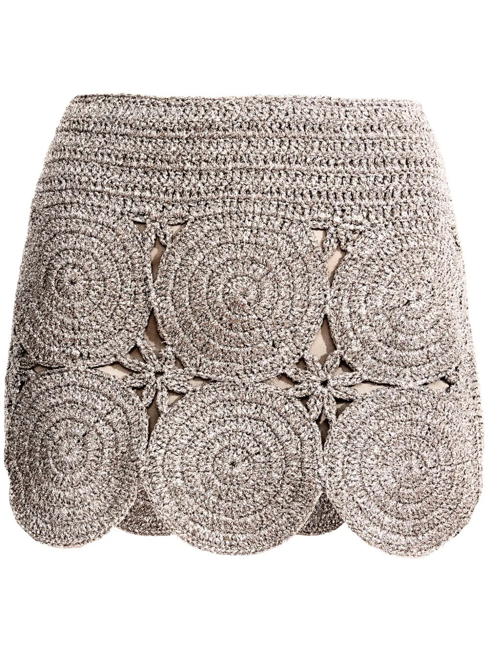Simon Miller Beep Beep mini skirt - Grey | Farfetch Global