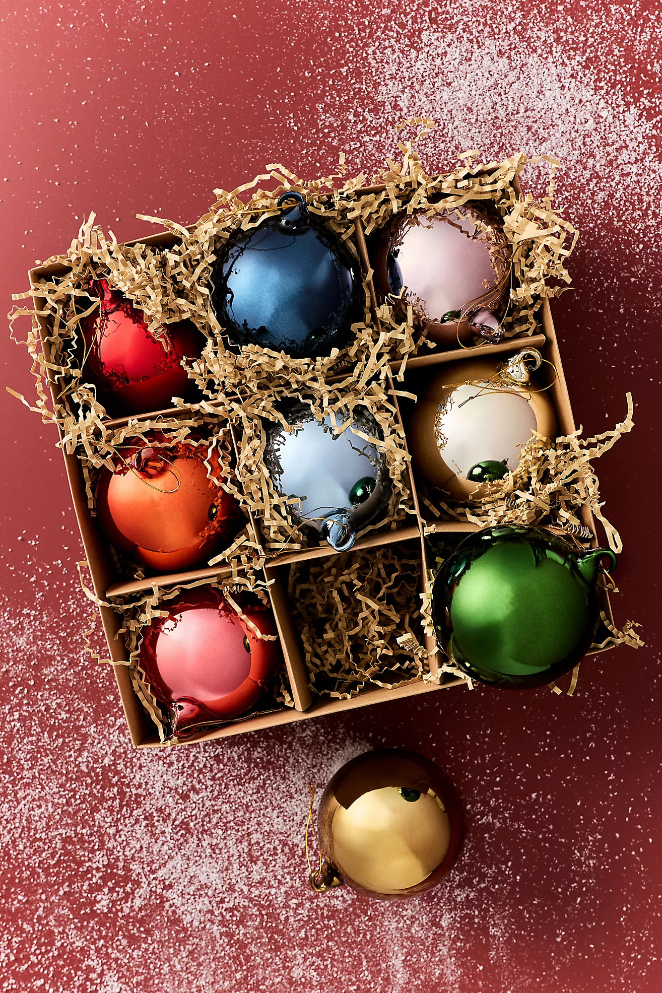 Mirrored Bauble Ornaments | Anthropologie (US)