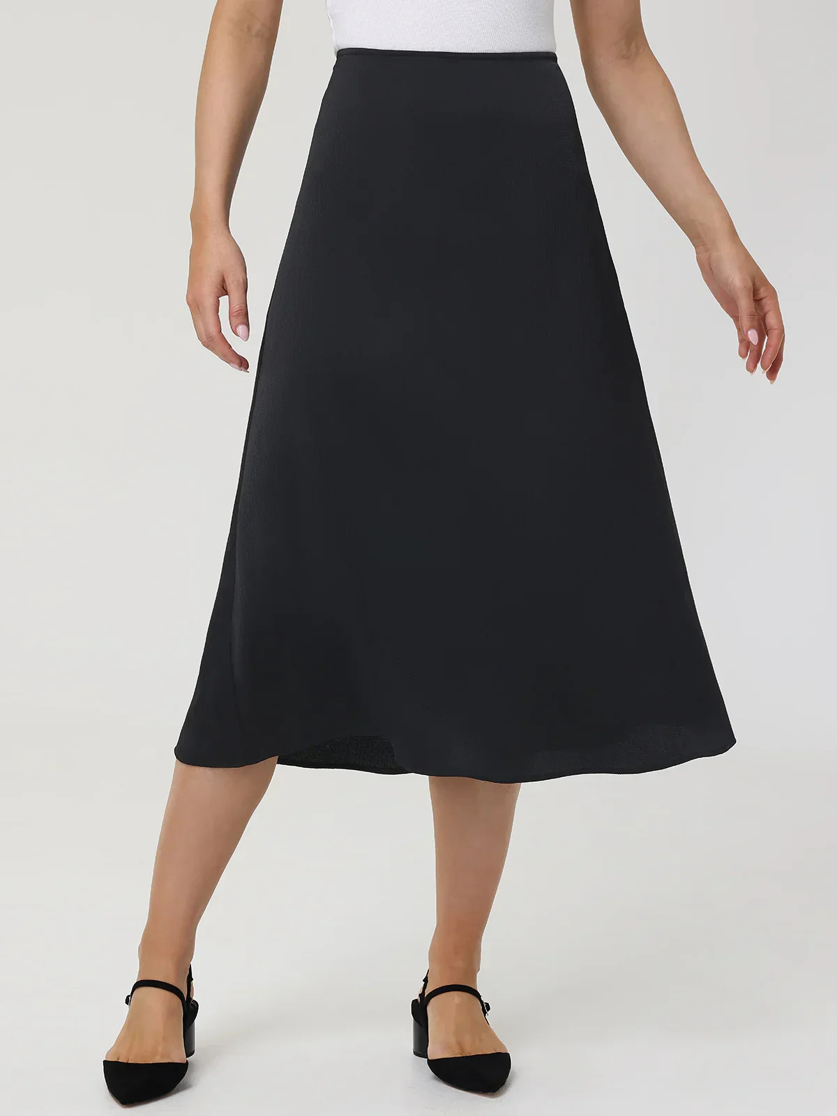 89th & Madison A-Line Midi Skirt | 89th + Madison