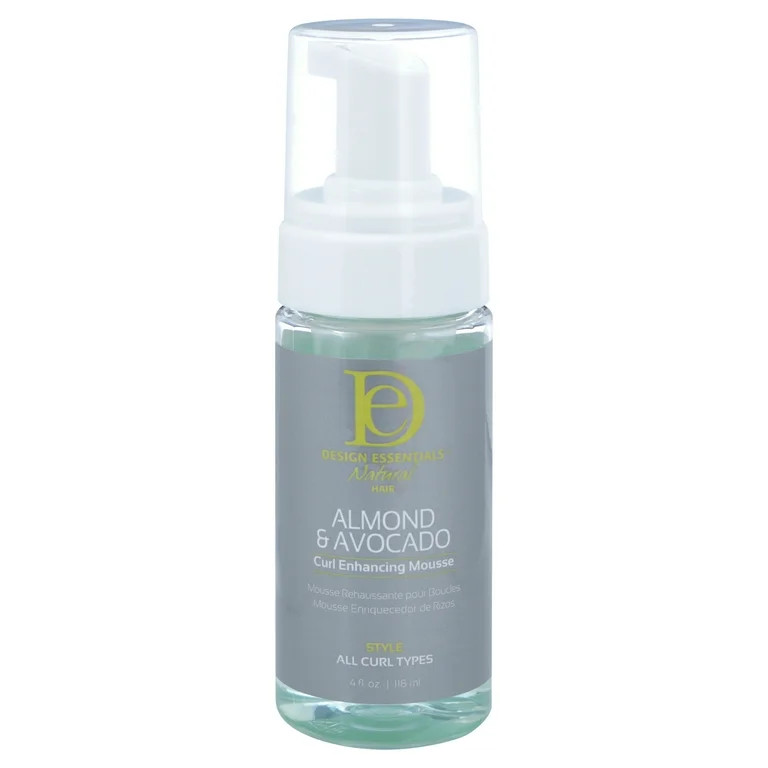 Design Essentials Almond Avocado Curl Enhancing Mousse 4oz. | Walmart (US)